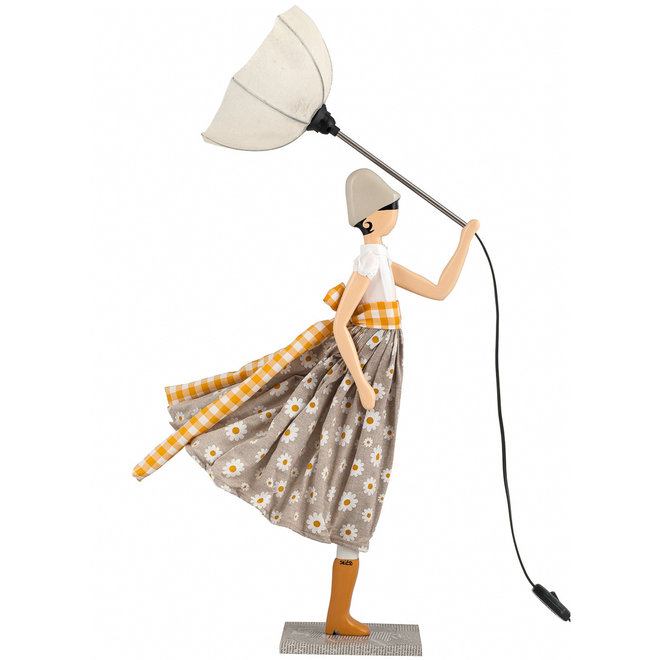 Skitso Tafellamp Paraplu dame Margarita