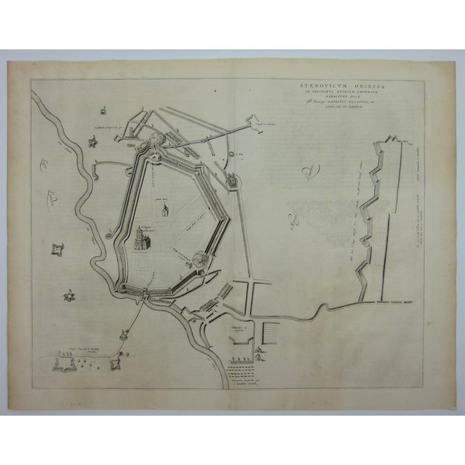 Collectie Gouldmaps - Steenwijk; J. Blaeu -	Stenovicum Obsessa (..) - 1649