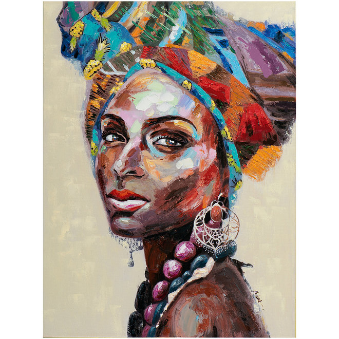 Canvas schilderij The Spirit of Africa 90x120