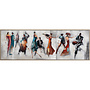 Canvas schilderij Passion Tango 52x152