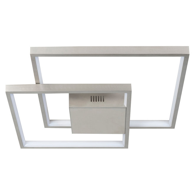 Plafonnière Piazza Grande staal