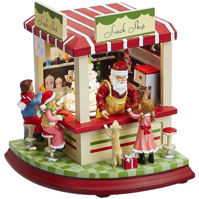 Santa's Snack Shop + LED