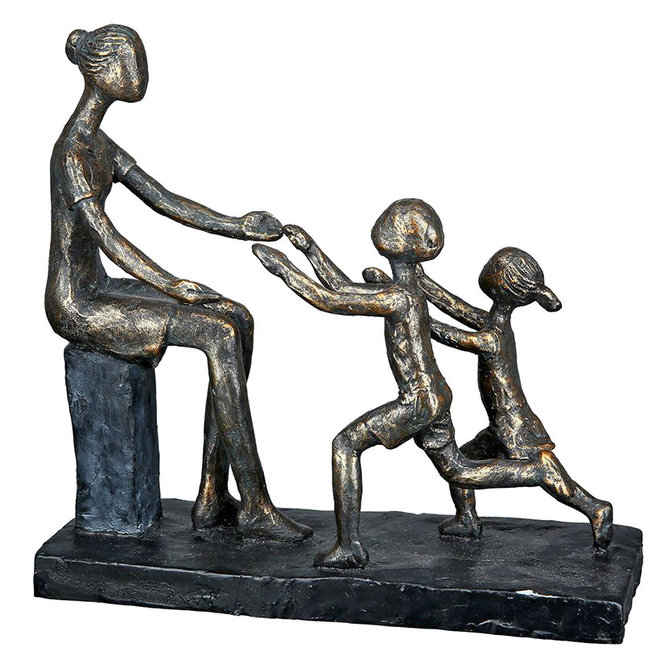 Decoratief Figuur 'In My Arms' brons gespoten