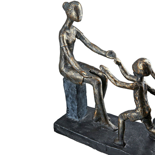 Decoratief Figuur 'In My Arms' brons gespoten