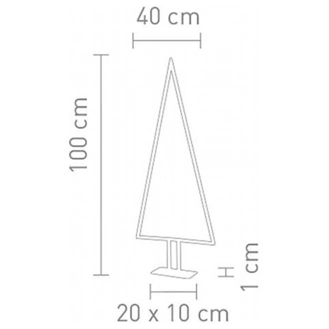 Sompex Vloerlamp Pine 100cm, aluminium