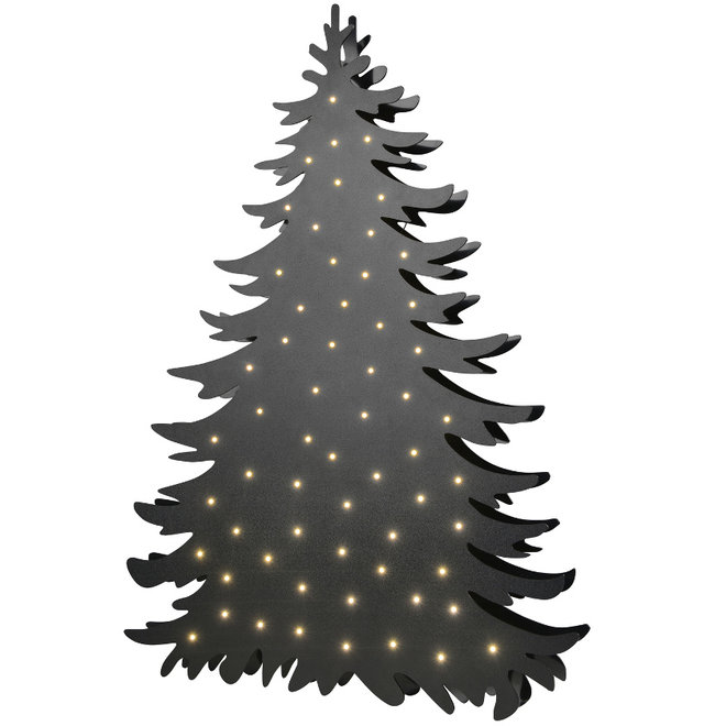 Sompex Vloerlamp Blacky 94 cm, LED kerstboom zwart