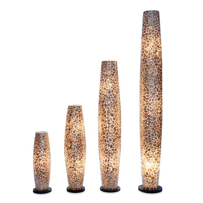 Villaflor schelpenlamp - Turtle - vloerlamp - Apollo - 200 cm