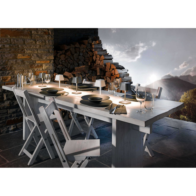 Villeroy & Boch Accu Tafellamp Neapel 2.0, zwart