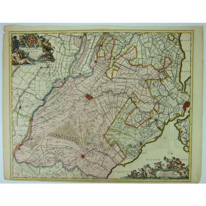 Collectie Gouldmaps - Utrecht; N. Visscher - Ultraiectini Domonii Tabula (..) - 1684-1708