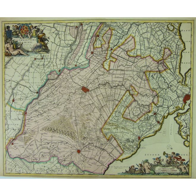 Collectie Gouldmaps - Utrecht; N. Visscher - Ultraiectini Domonii Tabula (..) - 1684-1708