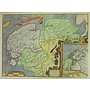 Collectie Gouldmaps - Friesland; A. Ortelius - Frisia Occidentalis - 1579
