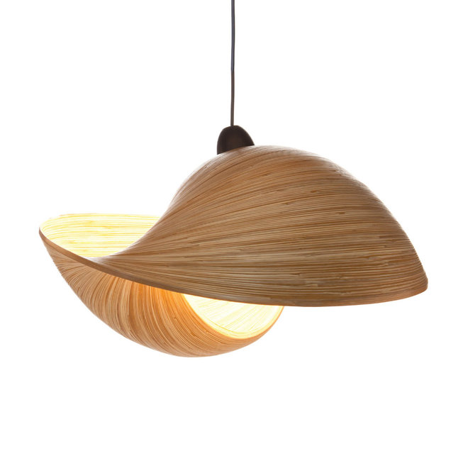 Villaflor Bamboo Shell hanglamp - 50 cm