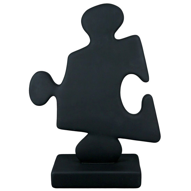 Sculptuur Puzzle Zwart -1-