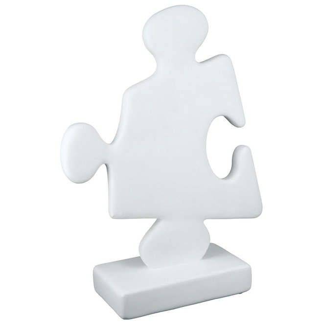 Sculptuur Puzzle Wit -1-