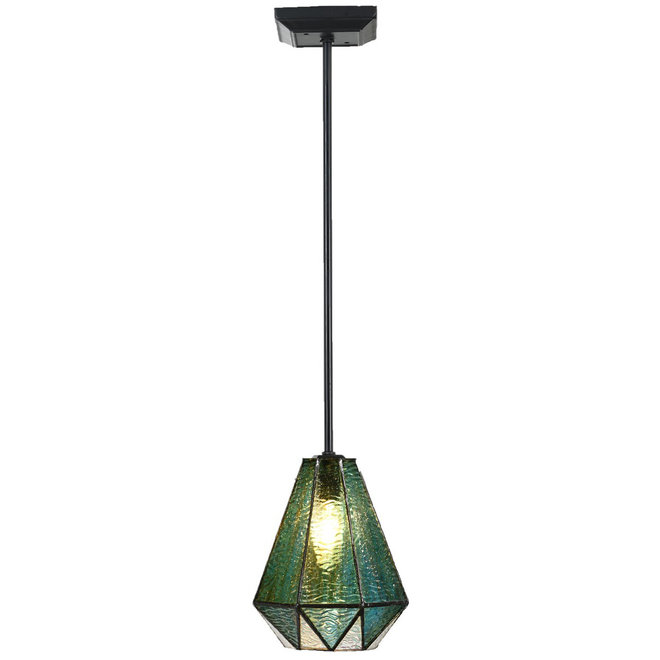 Tiffany Hanglamp Arata Green, pendant