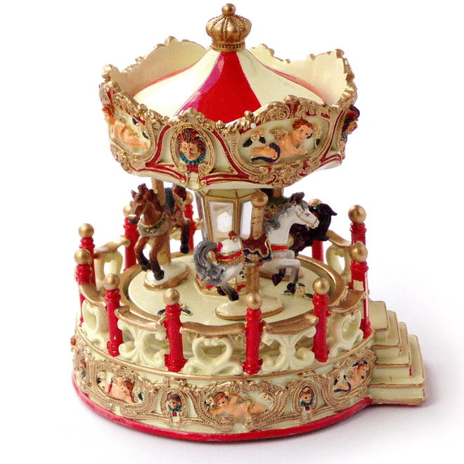 Carrousel Kroon, met ombouw