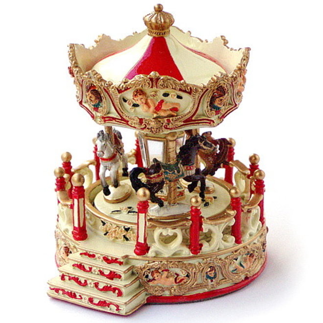 Carrousel Kroon, met ombouw
