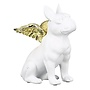 Figure Dog Flying Bully White