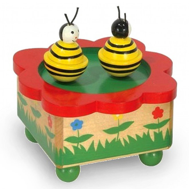 Speeldoos dansende Bijen