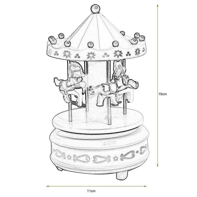 Daglicht Carrousel, baby boy
