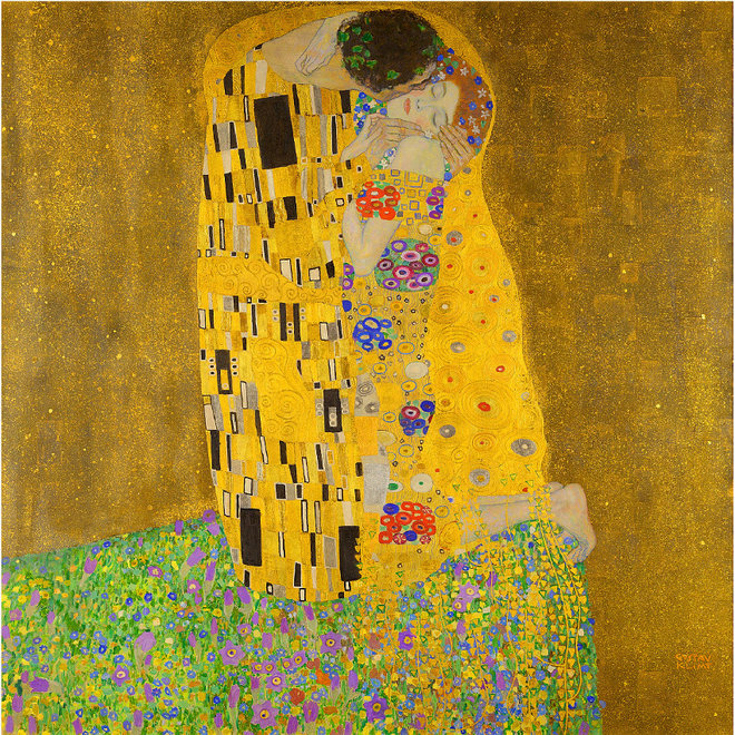 Lakdoos Klimt, De Kus (Bolero, Ravel)