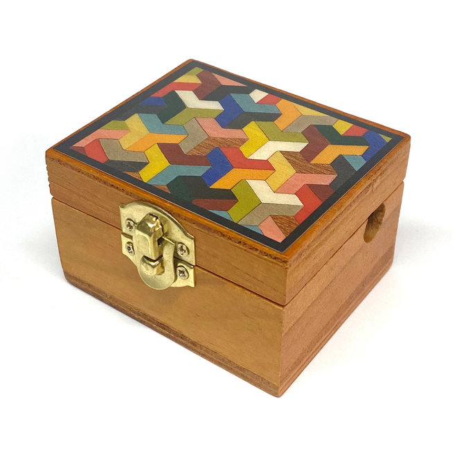 Houten kistje modern, 3D