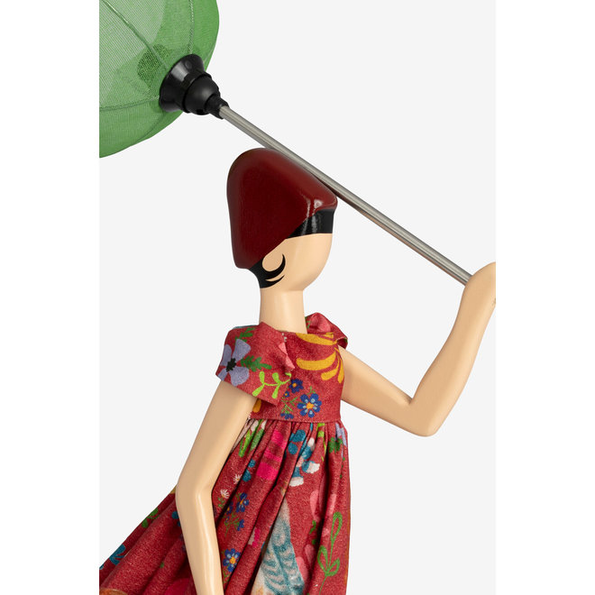 Skitso Tafellamp Paraplu dame Esmeralda