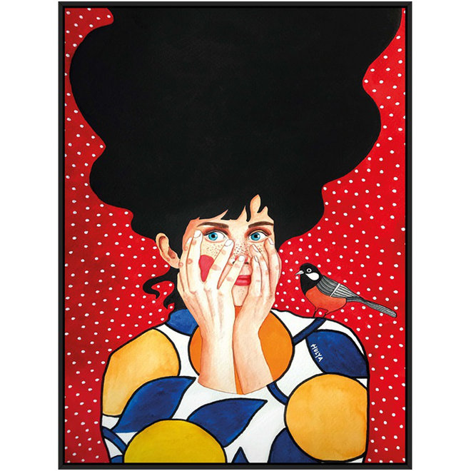 Velvet schilderij How Is Your Life Today 60x80