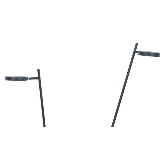 Draadloze Leeslamp Round Move, zwart 2-lichts