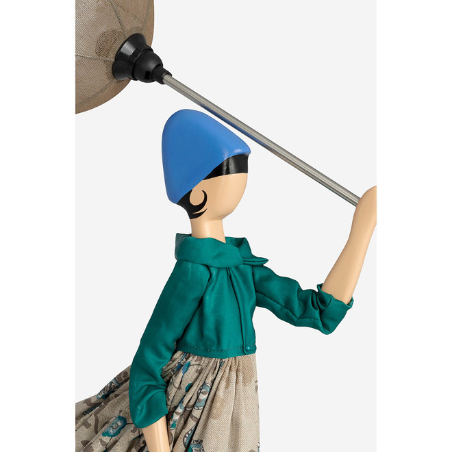 Skitso Tafellamp Paraplu dame Donatella