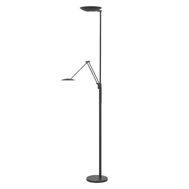 Vloerlamp New Geneva Zwart H184cm