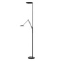 Vloerlamp New Geneva Zwart H184cm