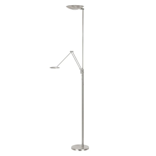 Vloerlamp New Geneva Staal H148cm