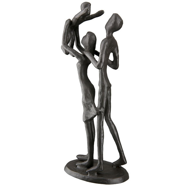 Metal-Sculpture 'Family Happiness'