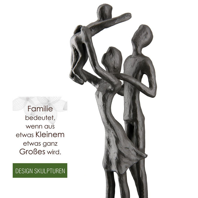 Metal-Sculpture 'Family Happiness'
