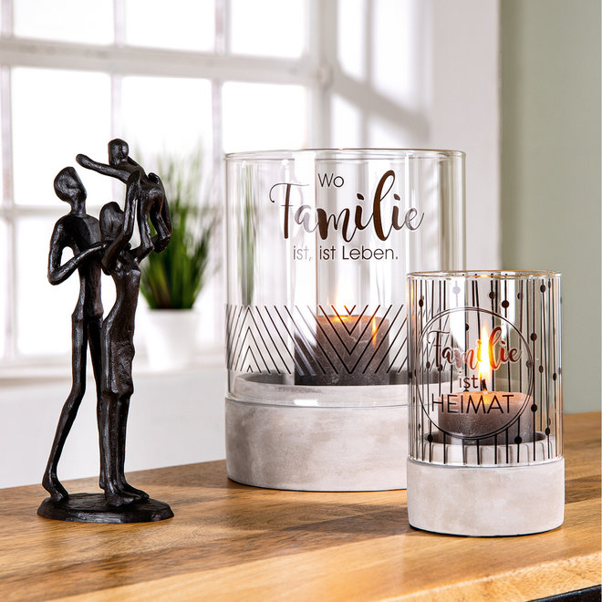 Metal-Sculpture 'Family Happiness'