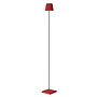 Sompex Accu LED Vloerlamp Troll 2.0, rood