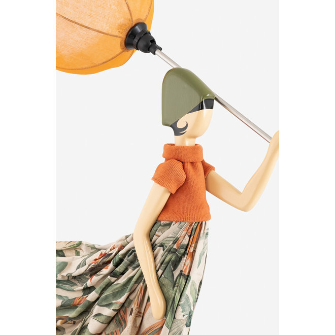 Skitso Tafellamp Paraplu dame Aspasia