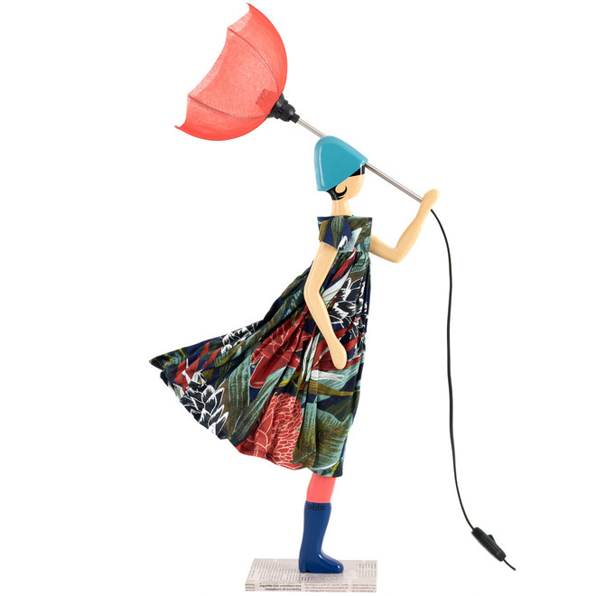 Tafellamp Paraplu dame Solange