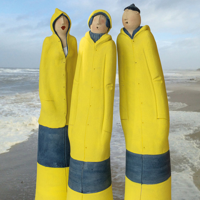 Knut met muts, Keramiek H47cm