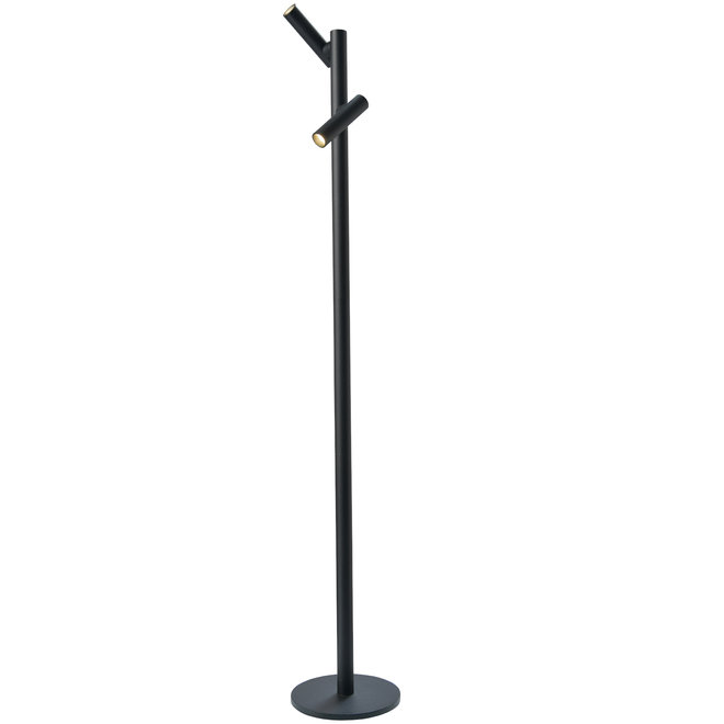Sompex Oplaadbare Leeslamp Tubo, zwart 2-lichts