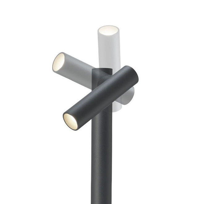 Sompex Oplaadbare Leeslamp Tubo, zwart