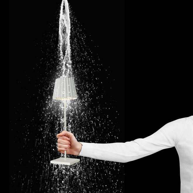 Sompex Oplaadbare LED Tafellamp Troll 2.0 Wit