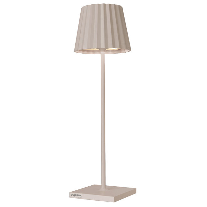 Oplaadbare LED Tafellamp Troll 2.0 Zand
