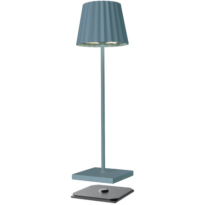Sompex Oplaadbare LED Tafellamp Troll 2.0 Blauw