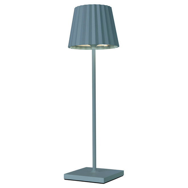Sompex Oplaadbare LED Tafellamp Troll 2.0 Blauw