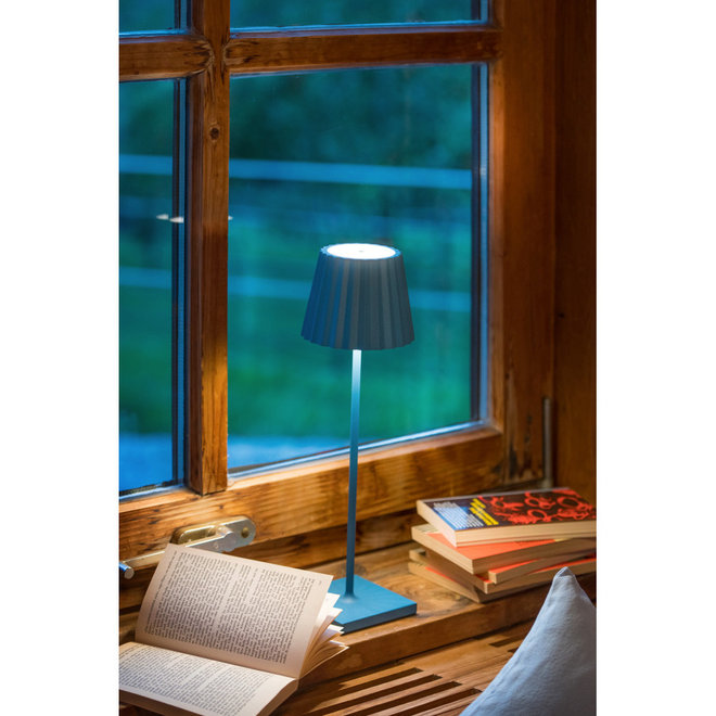 Sompex Oplaadbare LED Tafellamp Troll 2.0 Blauw
