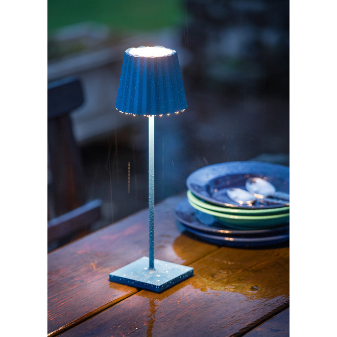 Sompex Oplaadbare LED Tafellamp Troll 2.0 Blauw