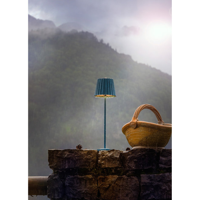 Sompex Oplaadbare LED Tafellamp Troll 2.0 Blauw