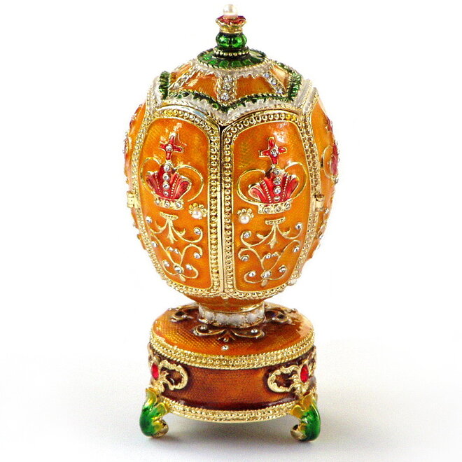 Decoratie Ei 'Kroon van Oranje'